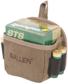 Allen 2203 Select Canvas Shell Carrier Tan 25-Rd Belt Clip Mount — view 3