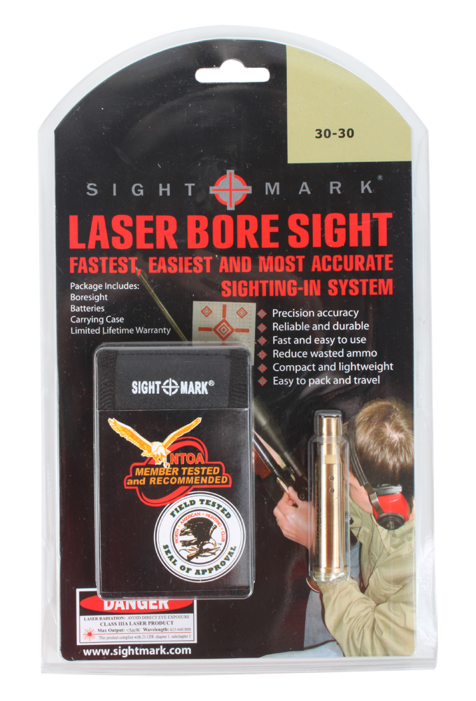 Sightmark SM39009 30-30 Win Red Laser Boresight - Brass — view 3