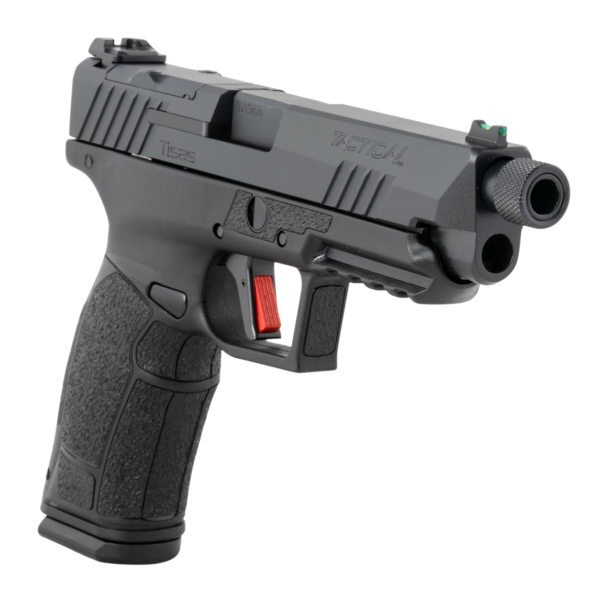 Tisas PX-9 Gen3 Tactical 9mm Luger 5.10" 20+1 Semi-Auto Pistol - Black Cerakote, Threaded Barrel, Optic Cut — view 3