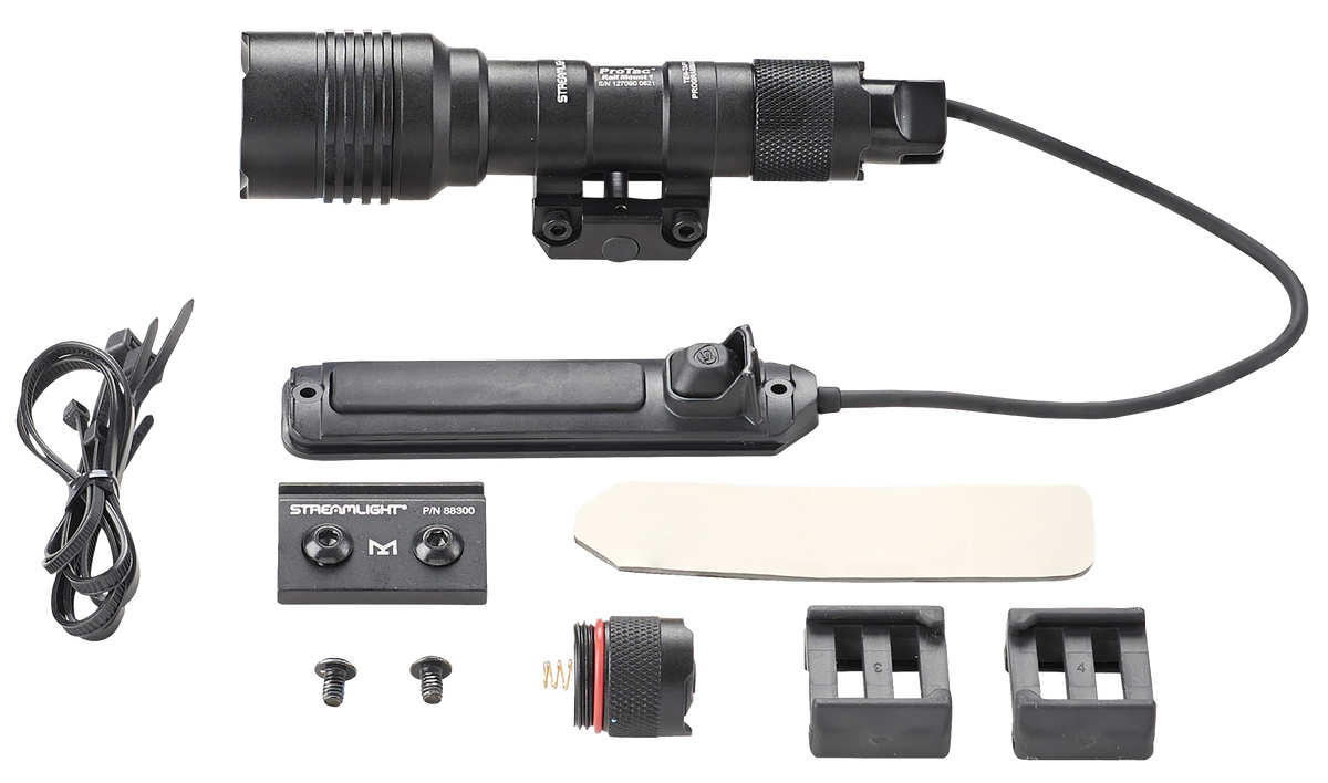 Streamlight ProTac Rail Mount 1 40/350 Lumens White LED Picatinny Rail Mount - Black Anodized Aluminum — view 3