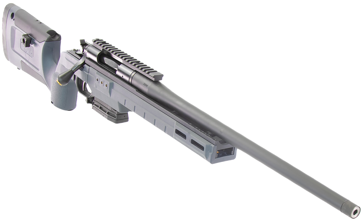 LaRue Tactical Siete 308 Win 20" 5+1 Bolt-Action Rifle - Gray Right Hand — view 3