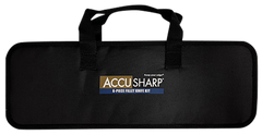 AccuSharp 737C 6-Piece Fillet Knife Kit 4.75/5.50/6.50/8" Fixed Plain Satin Stainless Steel Blue TPR - 2-Step Sharpener — view 3