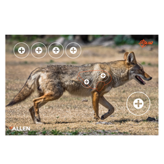 EZ-Aim Four Color Coyote Paper Hanging Target 23" x 35" 2-Pack — view 3