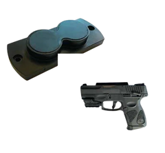 Peace Keeper Quick Draw Gun Magnet Black - Holds Up to 10 lbs — view 3