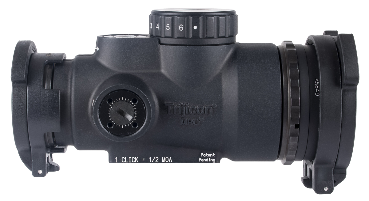 Trijicon MRO SD Patrol 1x 25mm 2 MOA Red Dot Sight - Black — view 3