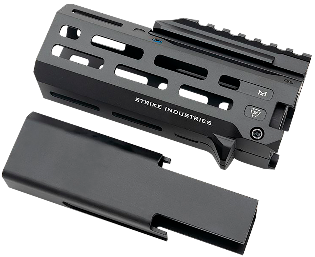 Strike Industries CEVO 6" M-Lok Handguard Black Aluminum w/ Faux Suppressor - CZ Scorpion EVO 7.72" — view 3