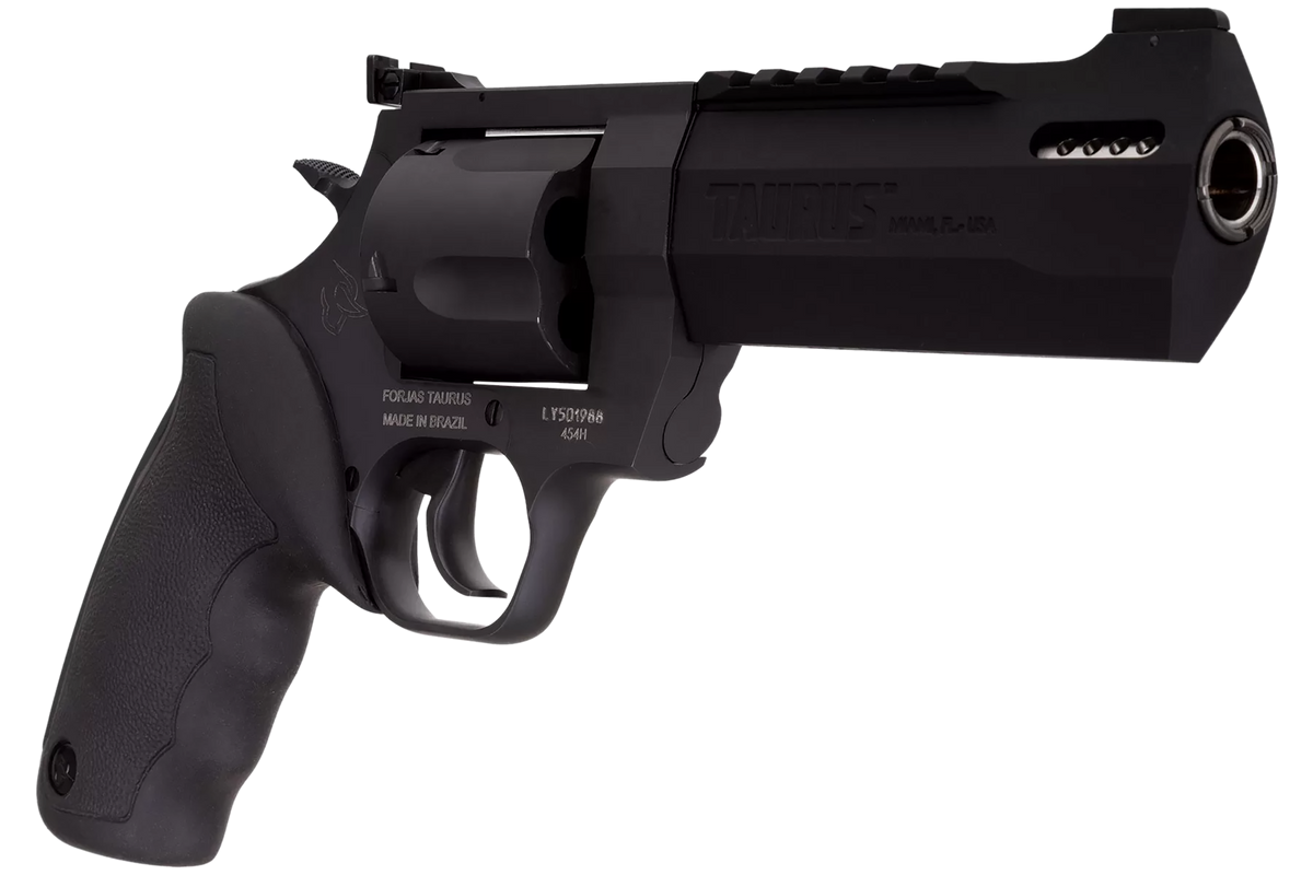 Taurus Raging Hunter 454 Casull 5.12" 5-Shot DA/SA Revolver - Matte Black Oxide — view 3