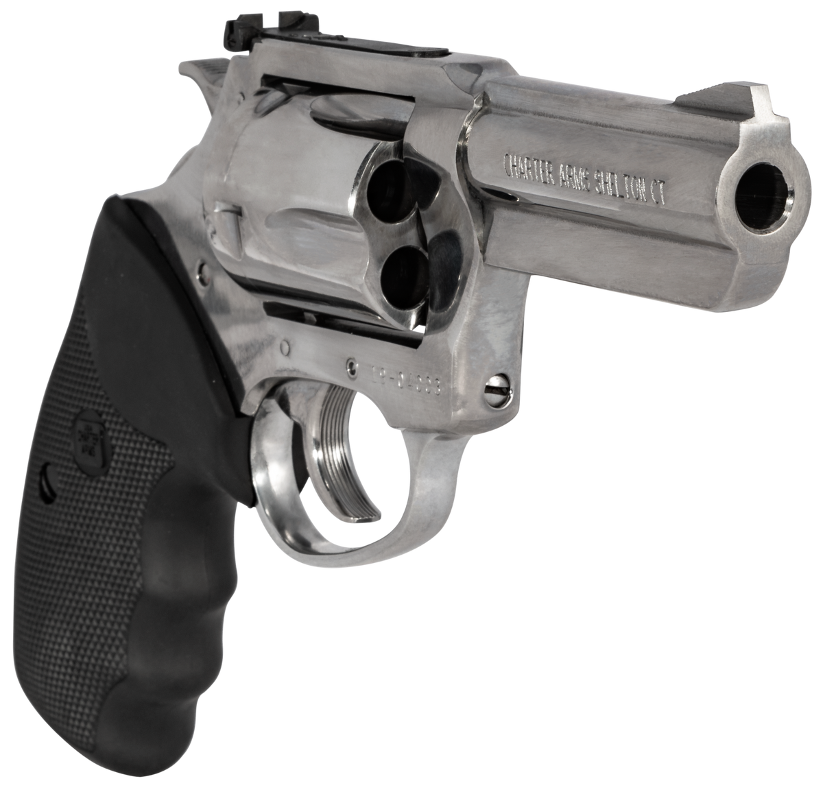 Charter Arms Mag Pug 357 Mag 3" 5rd DA/SA Revolver - High Polished Stainless — view 3