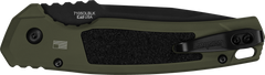 Kershaw Launch 16 3.45" Folding Tanto Plain Black Cerakote CPM M4 Automatic Knife — view 3