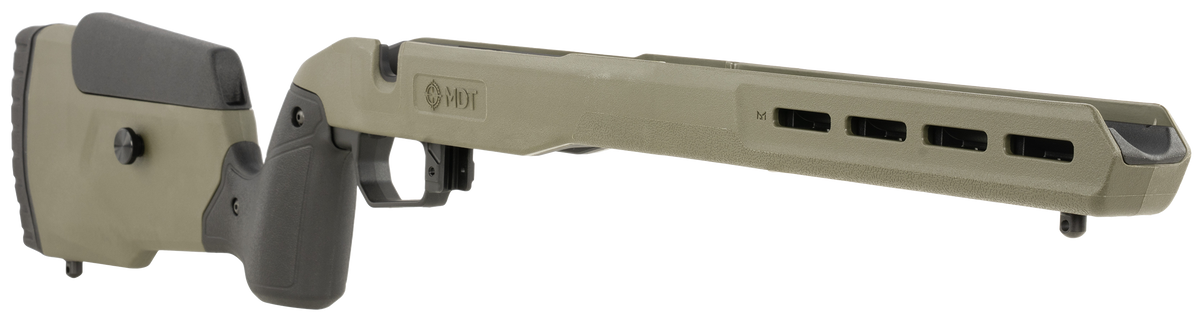 MDT Sporting Goods Field Stock OD Green - Ruger American Long Action Right Hand — view 3