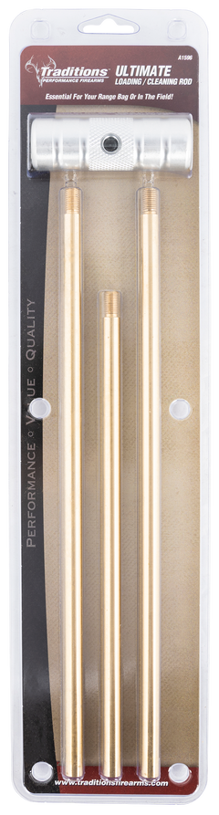 Traditions A1596 Ultimate Loading/Cleaning Rod Muzzleloader Brass 4-Piece — view 3