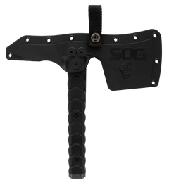S.O.G Diverge AU 3" Folding Drop Point Plain D2 Black PVD Blade - Black Aluminum Handle — view 3