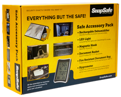 SnapSafe 75850 Safe Accessory Pack - Black — view 3