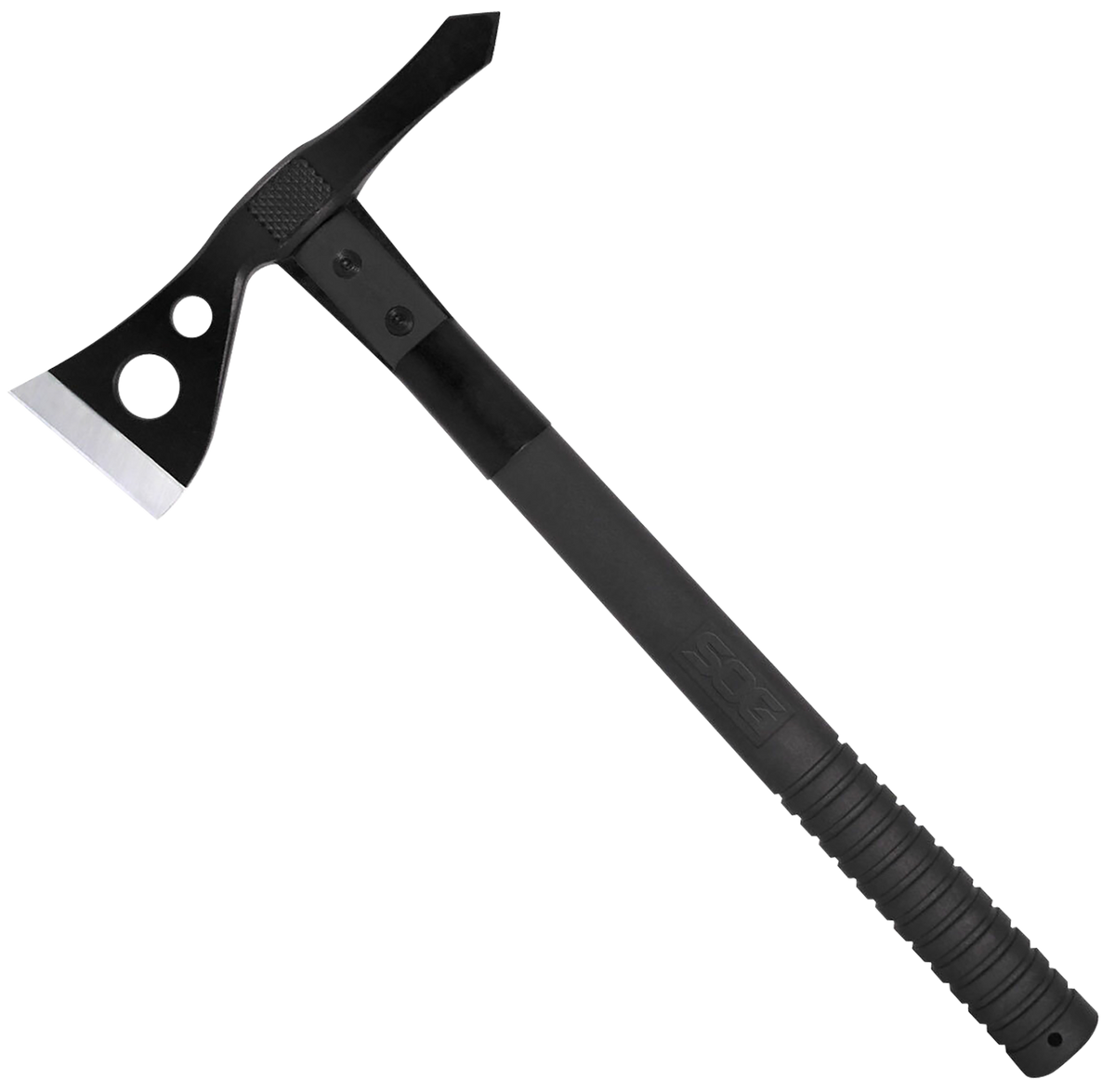 S.O.G Tactical Tomahawk 2.75" 420HC SS Blade Hardcased Black GRN Handle 15.75" OAL — view 3