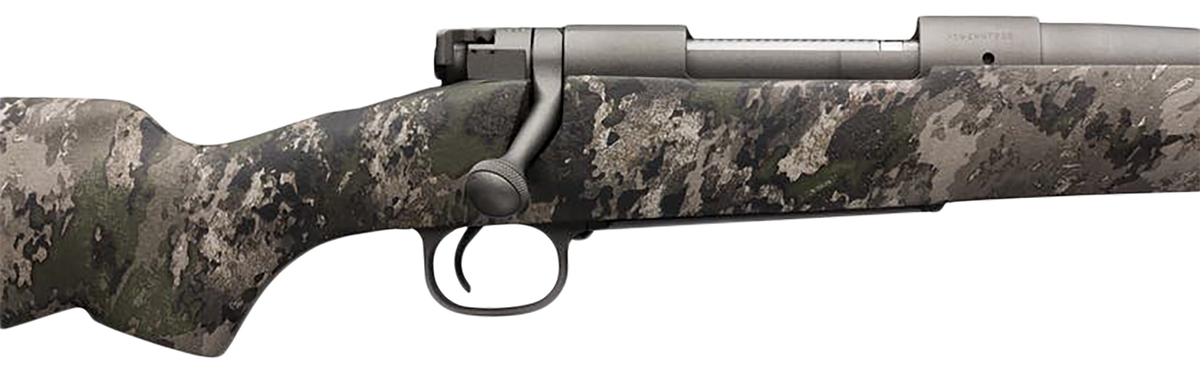 Winchester Model 70 Extreme 6.5 Creedmoor 22" 4+1 Bolt Action Rifle - TrueTimber VSX / Tungsten Gray Cerakote — view 3