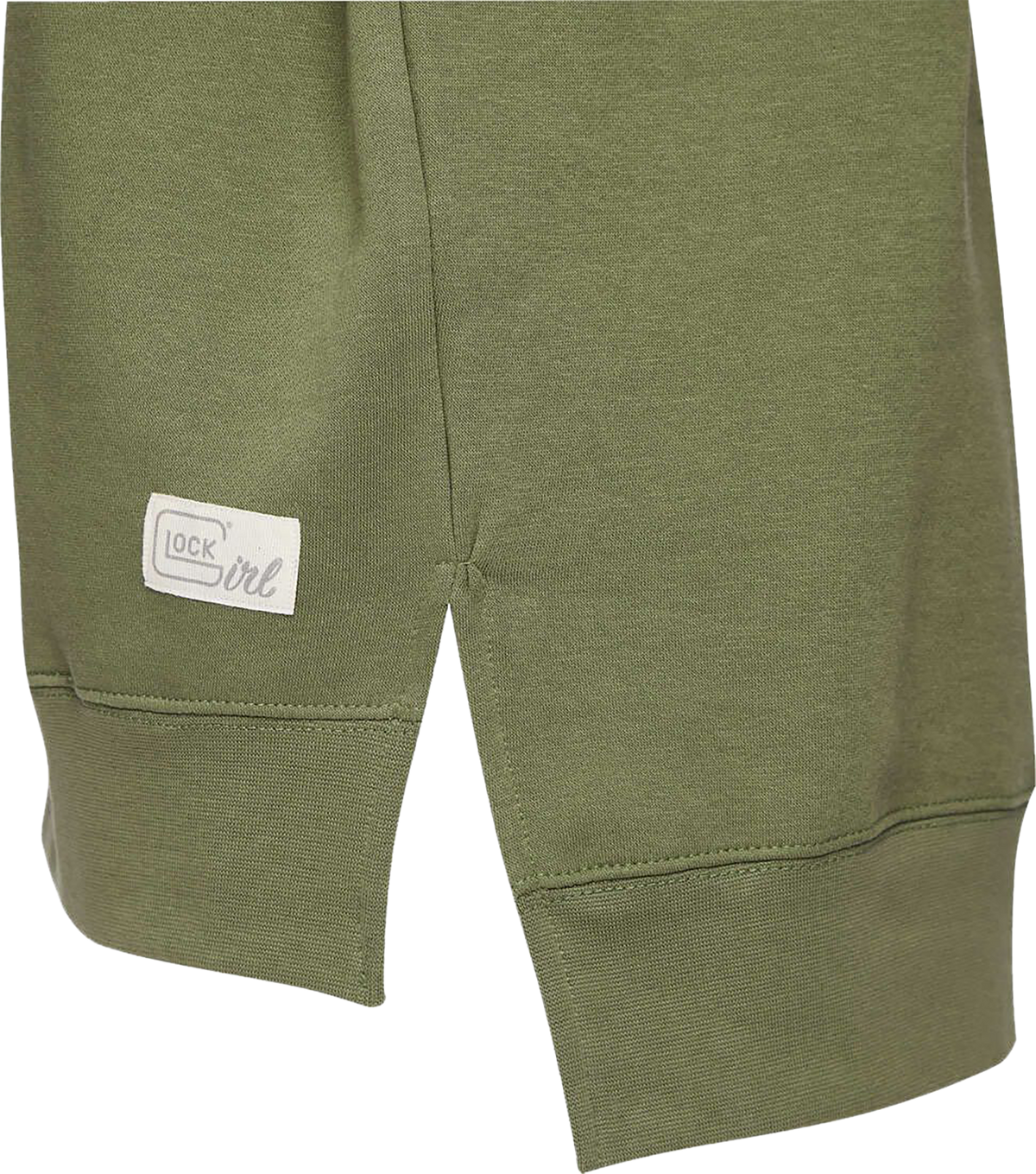 Glock AP96261 Women's Retro Fleece Crewneck Olive - Medium — view 3