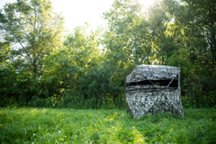 Muddy Infinity 2-Person Ground Blind - Veil Camo 600D Polyester — view 3