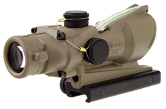Trijicon TA31-D-100367 ACOG 4x32mm Dual-Illuminated Green Horseshoe .223/5.56 BDC Riflescope - FDE — view 3