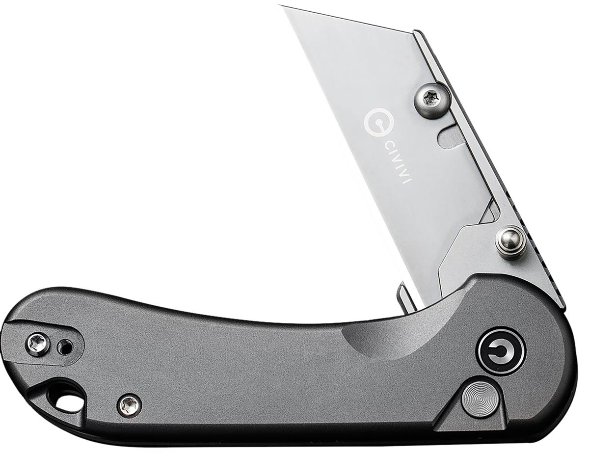 Civivi Knives Elementum Utility 2.26" Folding Plain Edge 6Cr13 SS Gray Aluminum — view 3
