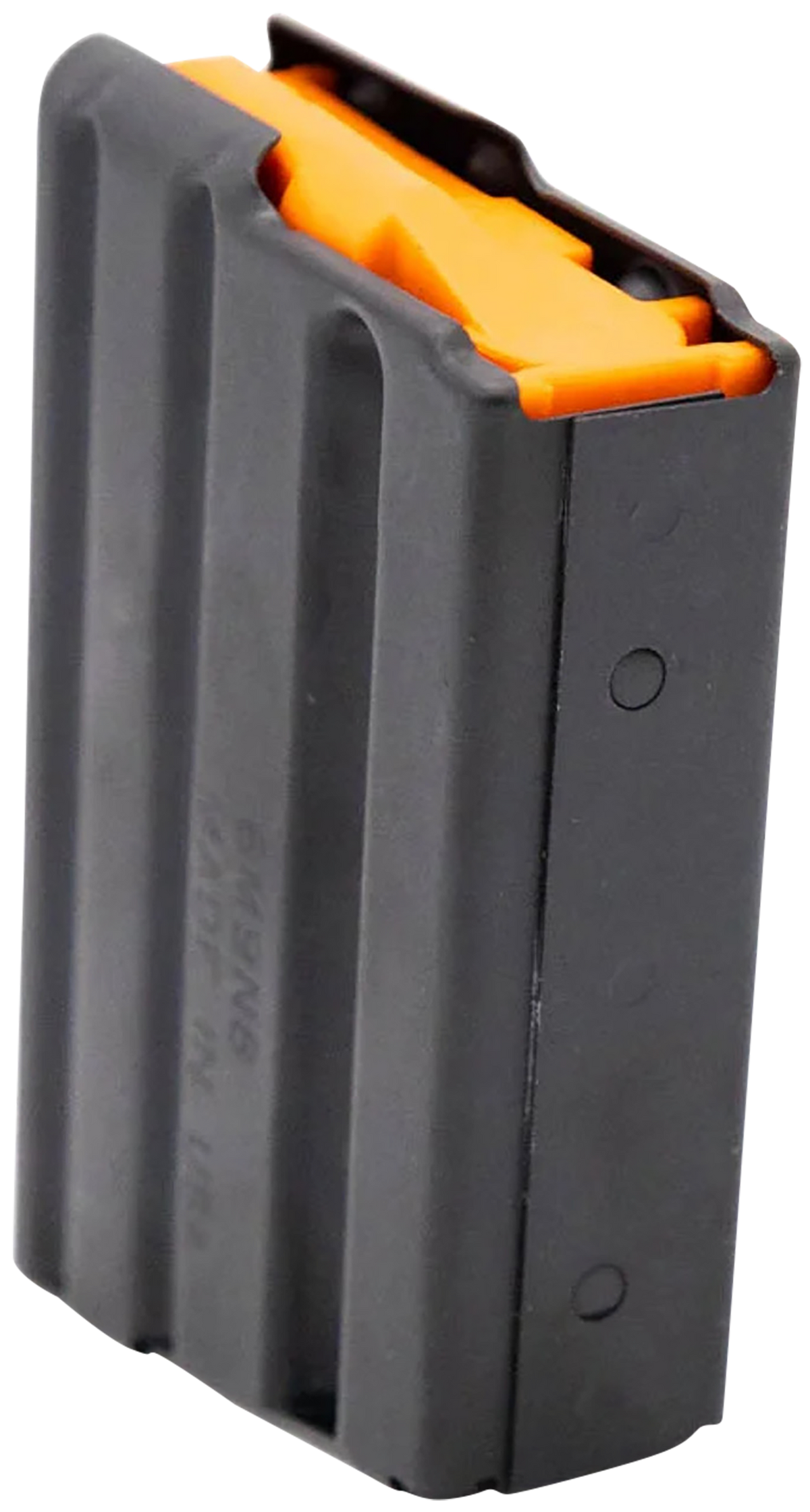 DuraMag SS AR-15 223 Rem/5.56x45mm NATO/300 Blackout 10rd Stainless Steel Magazine - Black — view 3