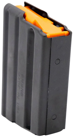 DuraMag SS AR-15 223 Rem/5.56x45mm NATO/300 Blackout 10rd Stainless Steel Magazine - Black — view 3