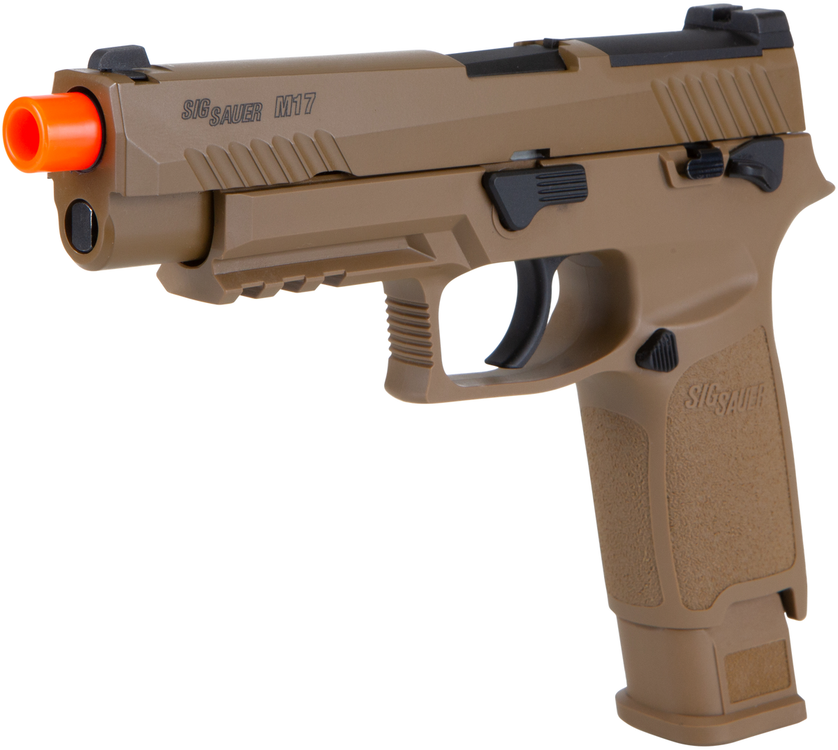 Sig Sauer Airguns Proforce M17 Airsoft CO2 6mm 21+1 Semi-Auto Pistol - Coyote — view 3