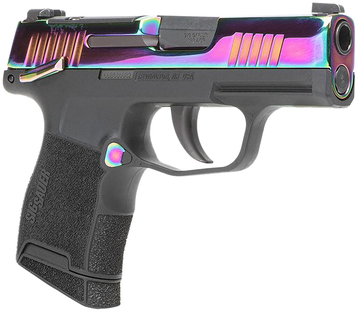 Sig Sauer P365 380 ACP 3.10" 10+1 Semi-Auto Pistol - Rainbow Titanium — view 3