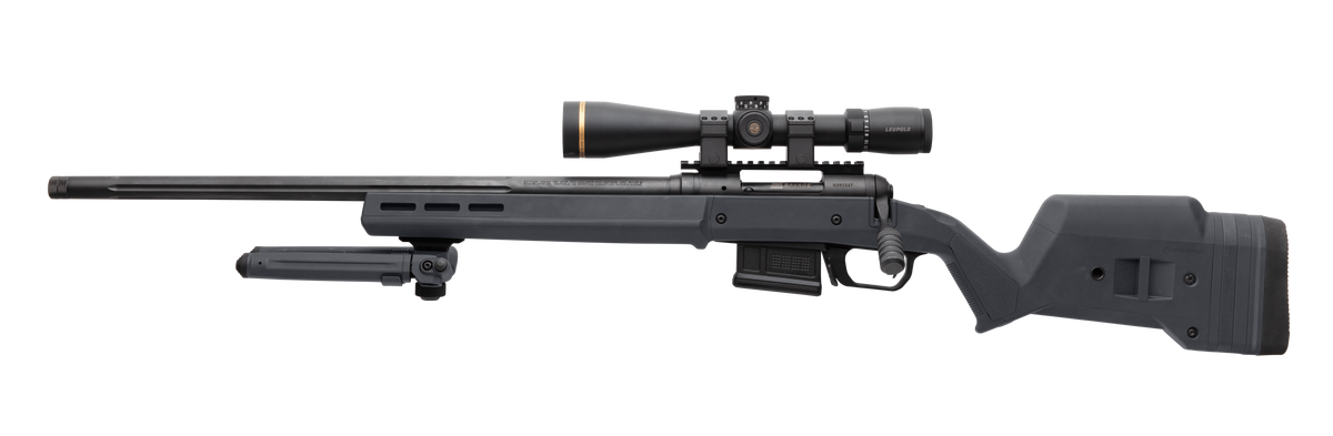 Magpul Industries Hunter 110 Stock Gray w/ Aluminum Bedding & Adjustable Comb - Savage 110 Short Action Right Hand — view 3