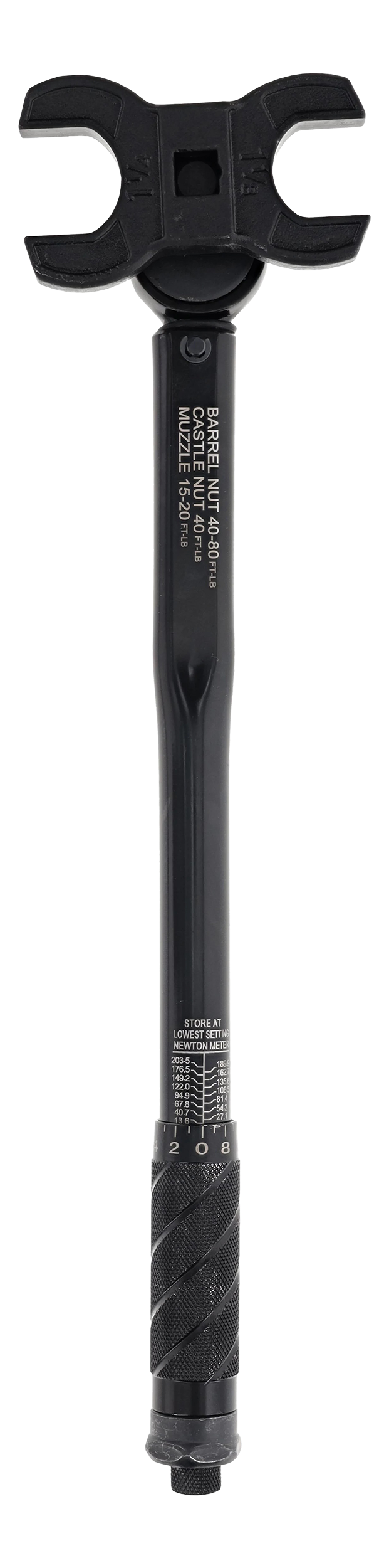 Wheeler Delta Series Barrel Nut Crowfoot Wrench 30mm & 1-5/16" Black Steel — view 3