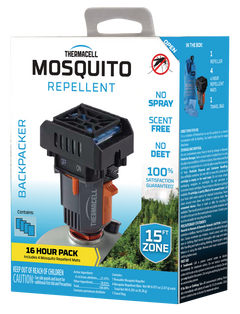 Thermacell Backpacker Mosquito Repeller Gray 15 ft 90-Hr — view 3
