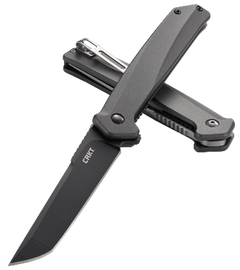 Columbia River Helical 3.52" Tanto D2 Black Aluminum Folding Knife — view 3