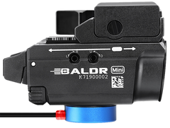 Olight Baldr Mini 100/600 Lumens White LED Green Laser Weapon Light - Black Anodized — view 3