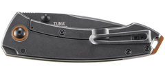 Columbia River CRKT 2520C Tuna 3.22" Folding Drop Point Plain 8Cr14MoV OD Green G10/SS — view 3