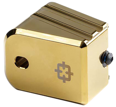 Cross Armory +0 Magazine Extension Glock 19/23/32 Gen 1-5 Gold Aluminum — view 3
