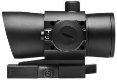 NcStar DLB140R 1x 40mm 3 MOA Red Dot w/ Red Laser Black Anodized — view 3