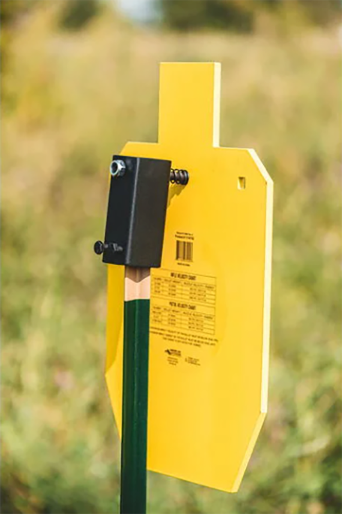 Caldwell T-Post Plate Hanger Black AR500 Steel — view 3
