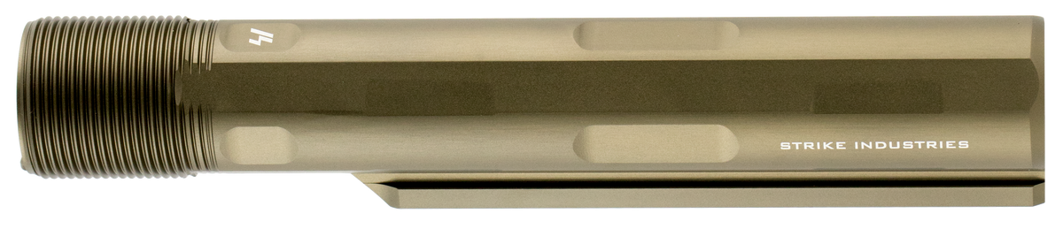 Strike Advanced Receiver Extension AR-15 AR-10 Buffer Tube - Flat Dark Earth — view 3