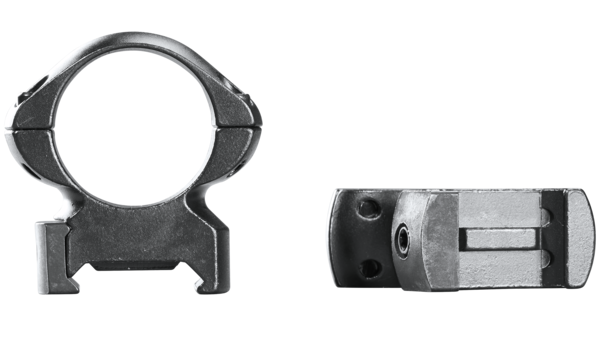 Weaver Mounts Grand Slam Top Mount Scope Rings 1" High Matte Black Steel — view 3