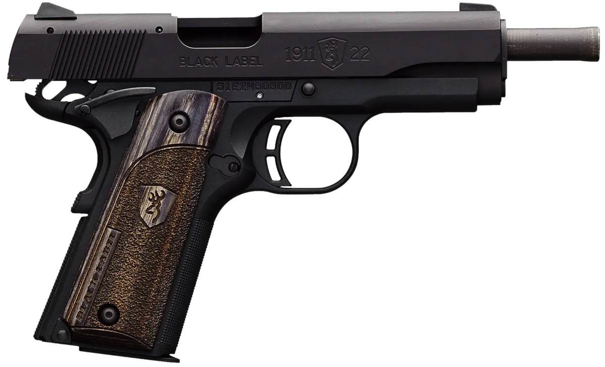 Browning 1911-22 Black Label Full Size 22 LR 4.25" 10+1 Semi-Auto Pistol — view 3