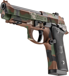 Beretta USA 92XI SAO Combat 9mm Luger 4.7" 15+1 Semi-Auto Pistol - BDU Cerakote — view 3