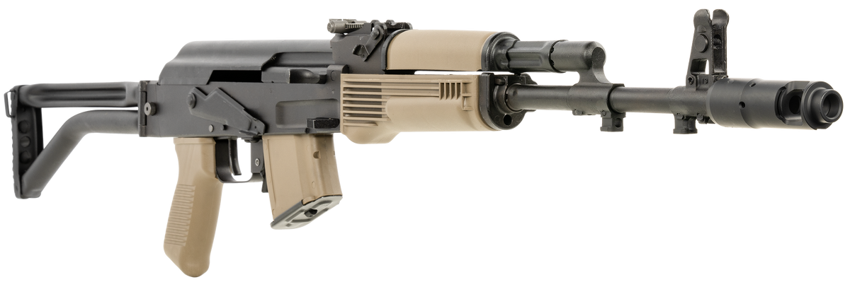 Arsenal SAM7SF-84E 7.62x39mm 16.33" 10+1 Semi-Auto AK Rifle - Folding Stock, FDE Furniture, Enhanced FCG — view 3