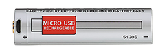 Streamlight SL-B26 USB 2600 mAh Lithium-Ion Rechargeable Battery - 2-Pack — view 3