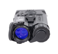 Holosun IRIS-RD3 Triple Function Red/IR Laser w/ VCSEL IR Illuminator - Picatinny - Black Anodized — view 3