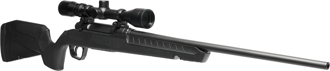 Savage Axis XP Combo Compact 243 Win 4+1 20" Bolt Action Rifle - Left Hand — view 3