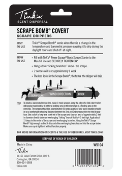 Tinks Covert Scrape Bomb 2 oz Deer Scrape Dripper - 2 Drippers — view 3