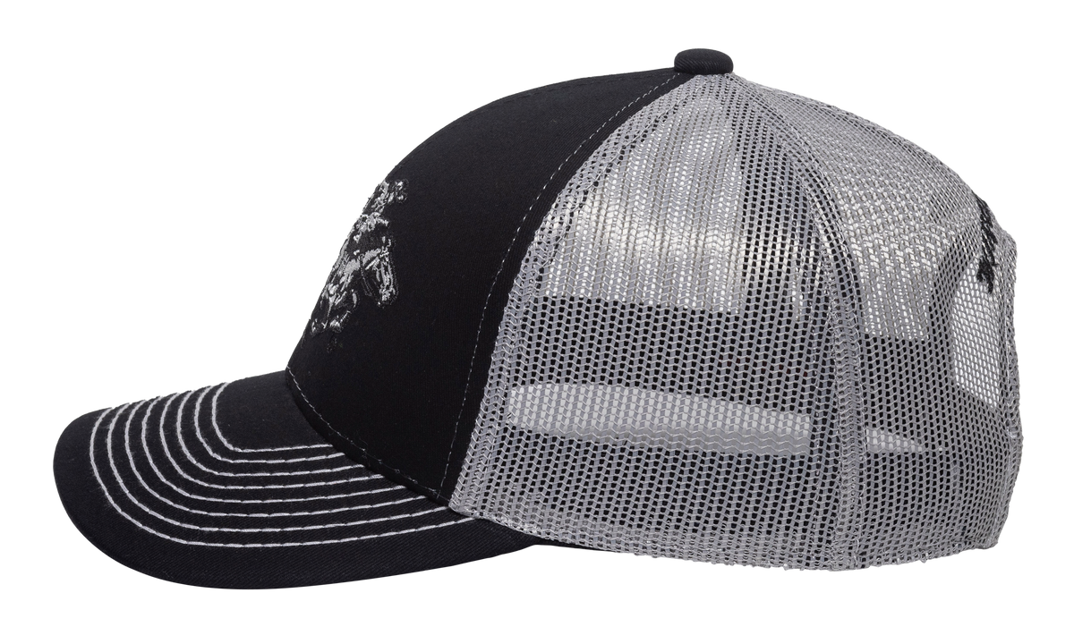 Outdoor Cap Winchester Cotton Twill Black/Light Gray Structured OSFA — view 3