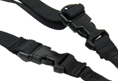 TacFire One Point Sling Black Nylon 30"-40" Adjustable Double Bungee Rifle — view 3