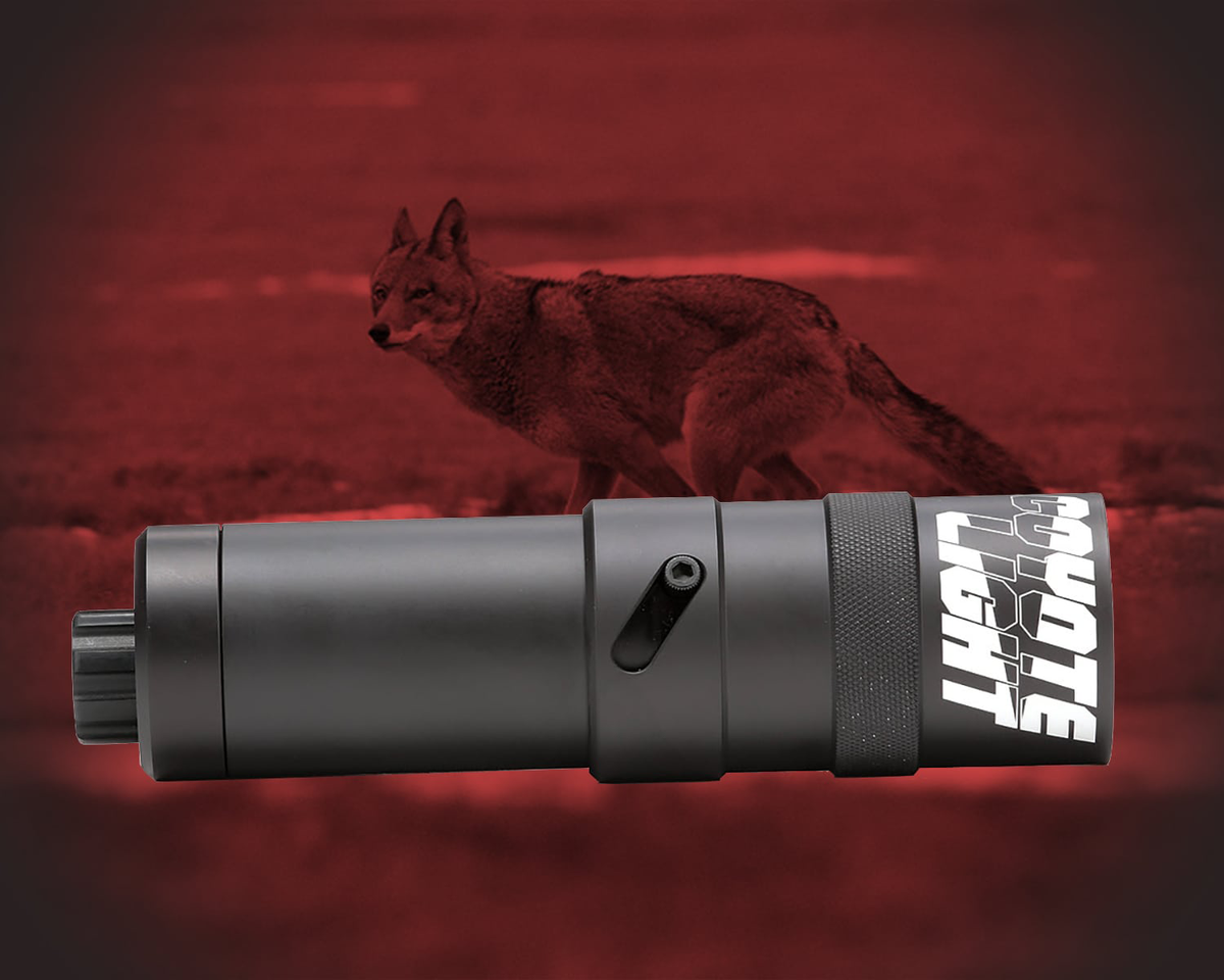 Coyote Light HMECLR Red LED Predator Hunting Light Matte Black 8.5" 18650 Rechargeable — view 3