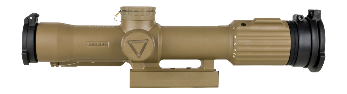 Trijicon VCOG 1-8x28mm Red MRAD Circle Riflescope - Flat Dark Earth — view 3