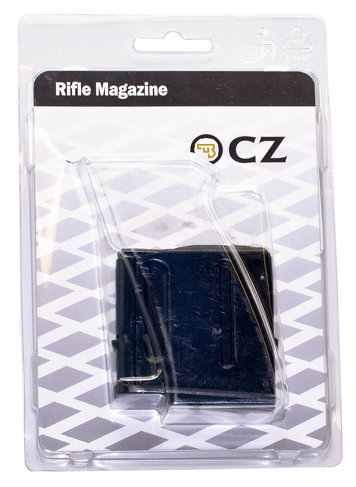 CZ 527 17 Hornet 5rd Black Steel Detachable Magazine — view 3